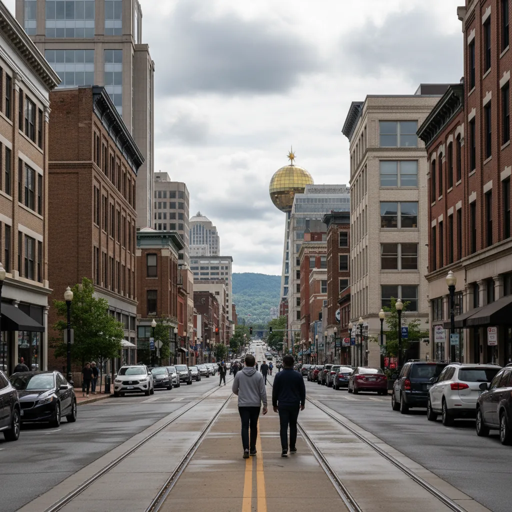 Knoxville, TN business district